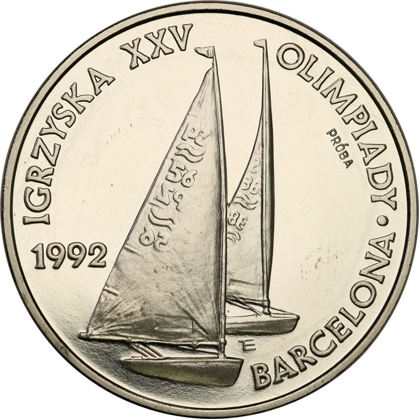 III RP. PRÓBA Nikiel 200 000 złotych 1991 Igrzyska XXV Olimpiady - Barcelona